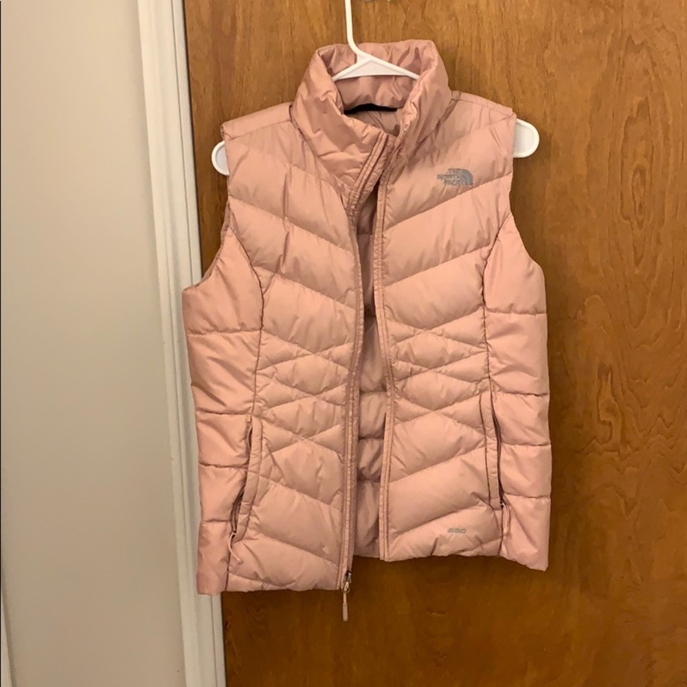 COPY - North face vest blush pink women’s M